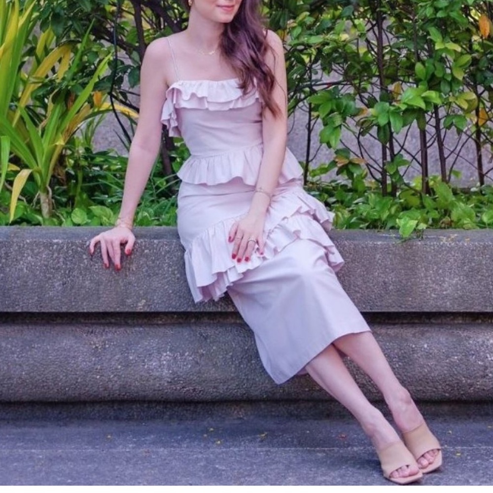 Brock Collection x H&M Ruffle Flounce Dress - Picture 5 of 17